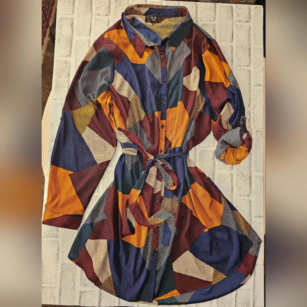Funky tunic blouse NWOT